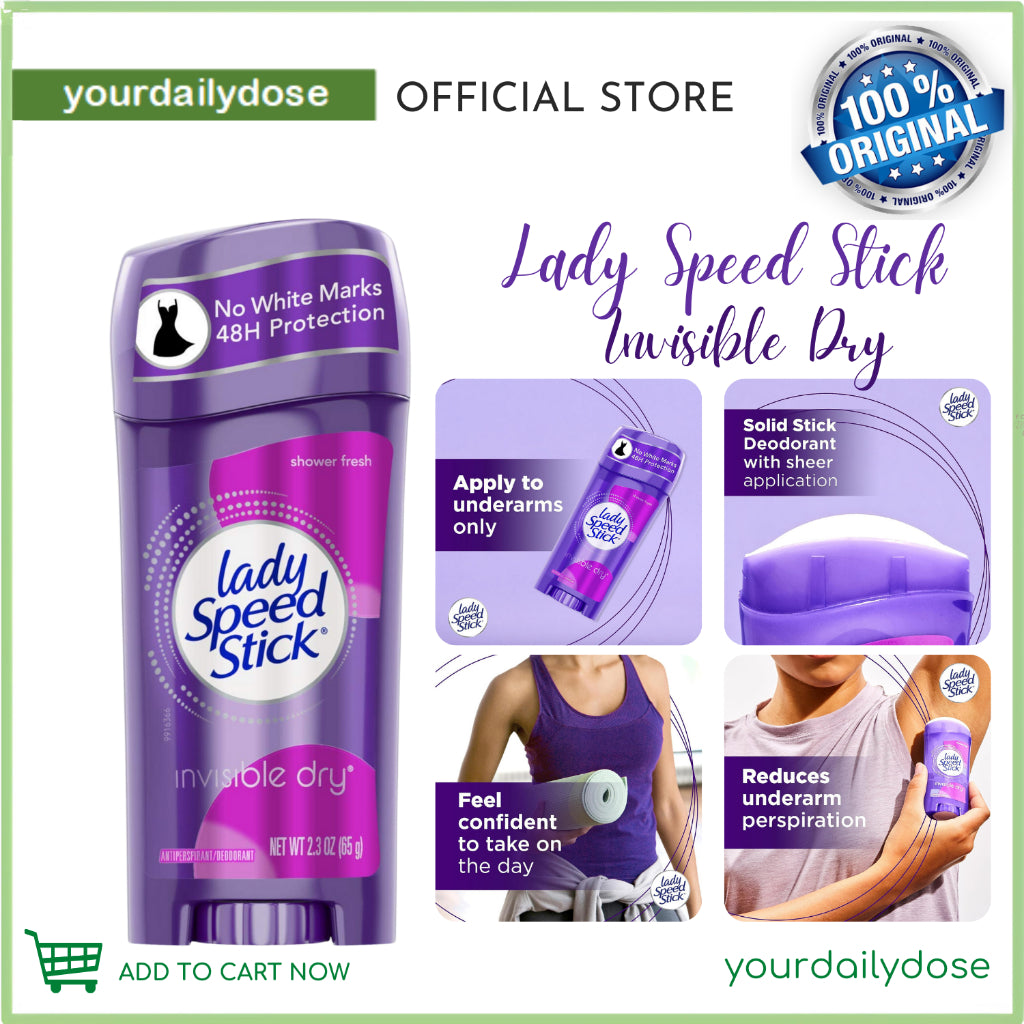 Lady Speed Stick Invisible Deordorant 65g