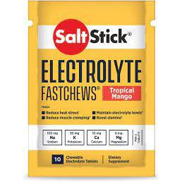 SaltStick FastChews Electrolytes Chewable 10 chewtabs