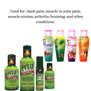 PAU Liniment 10ml | 30ml |  60ml | Roll On &amp; Pau Masaje