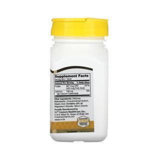 21st Century Folic Acid 400mcg  250 Tablets / 800 mcg 180 Tablets
