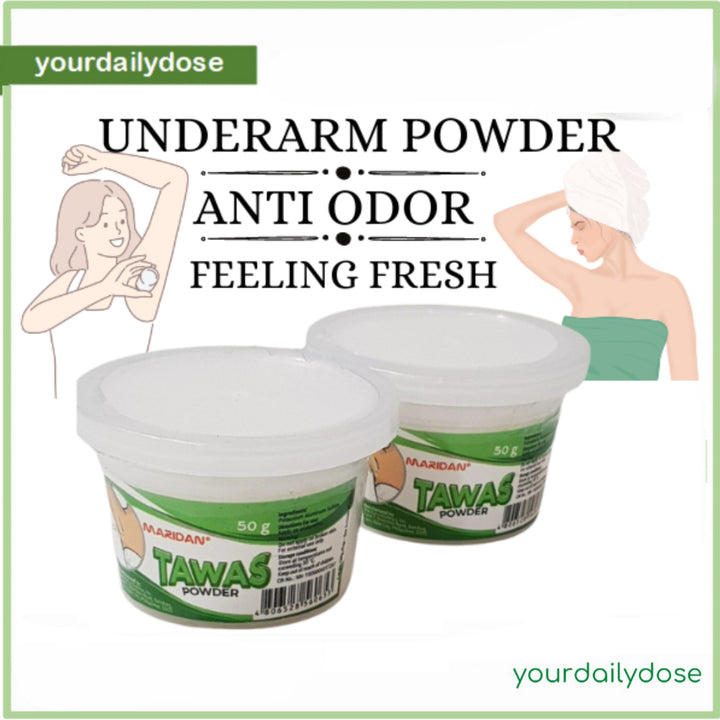 MARIDAN TAWAS POWDER (Scented &amp; Unscented)