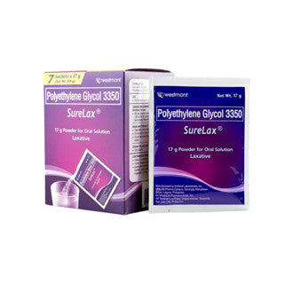 Surelax 17g Powder for Oral Solution Laxative 1 sachet