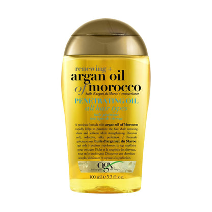 OXG Renewing + Argan Oil Of Morocco Extra Penetrating Hair Oil Treatment 100mL