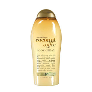 OGX Smoothing + Coconut Coffee Body Scrub &amp; Wash 577mL