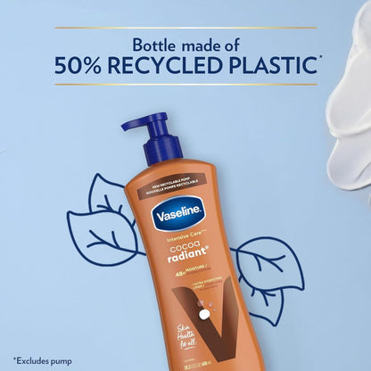 Vaseline Intensive Care Cocoa Radiant Body Lotion 600ML