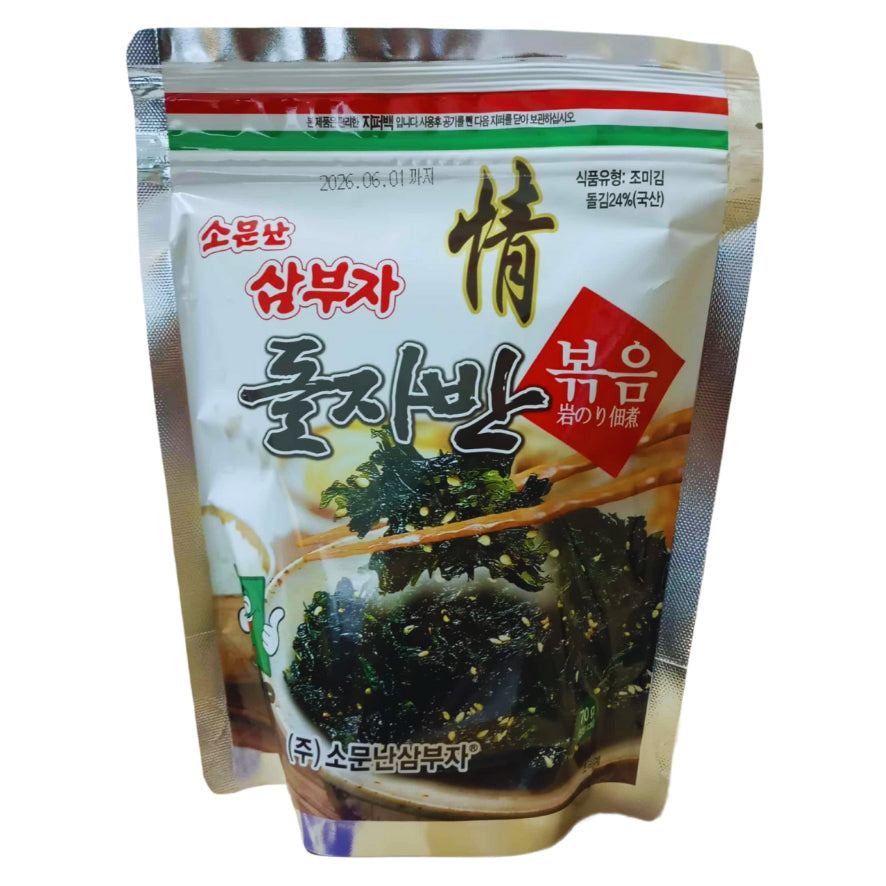 PORORO/SAMBUJA SEASONED LAVER FLAKES 50g/70g