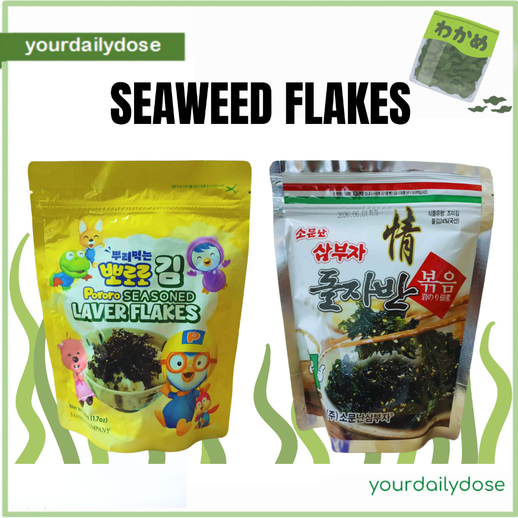 PORORO/SAMBUJA SEASONED LAVER FLAKES 50g/70g