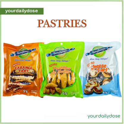 BONGBONG'S Caramel tart 5's | Cheese tart 6's | Pastillas de mangga 6's
