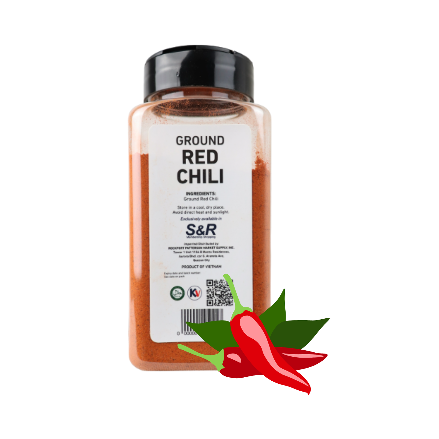 MEMBER'S VALUE VGROUND  RED CHILI 200G